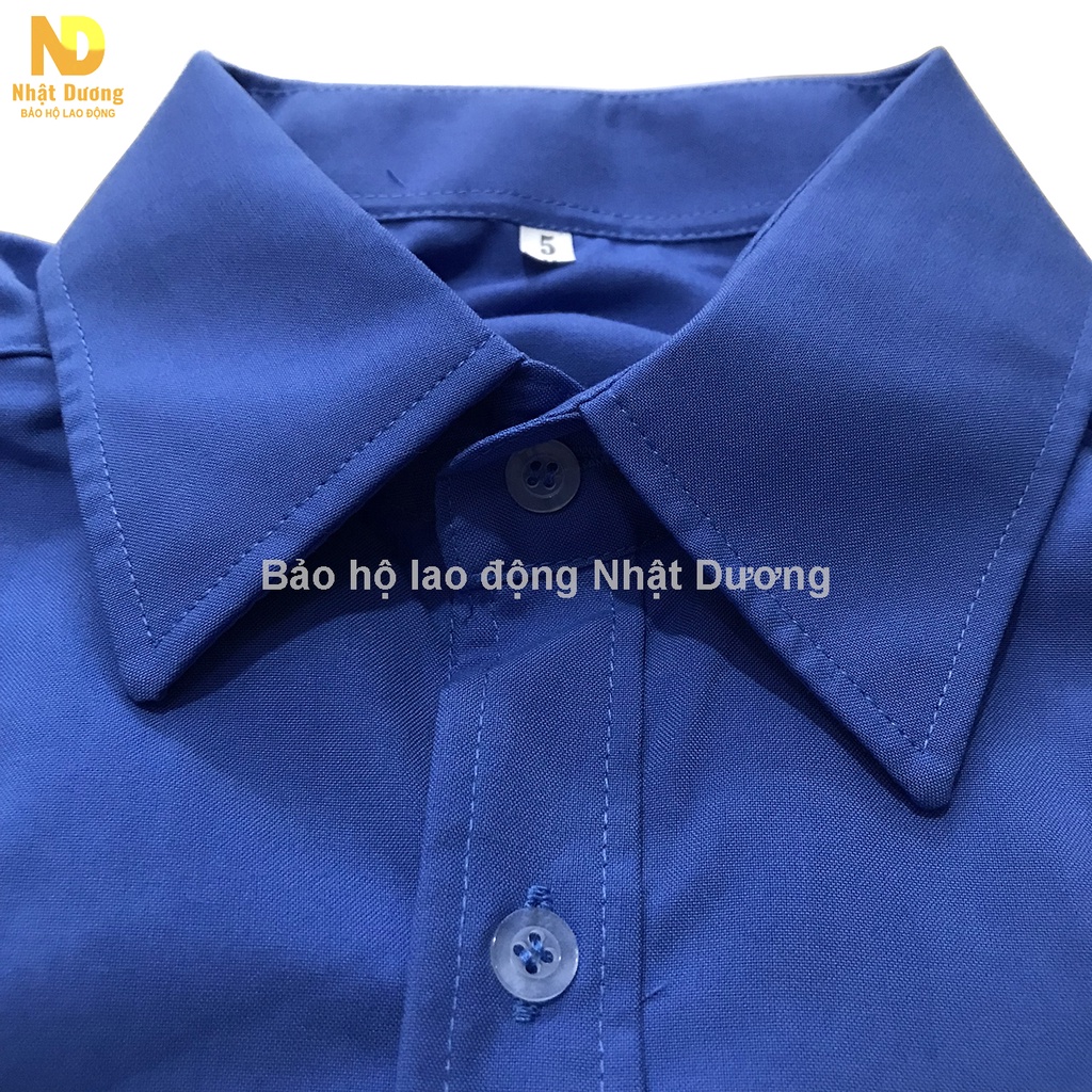 Áo bảo vệ dài tay BV01 theo thông tư 08 vải kate mỹ full size