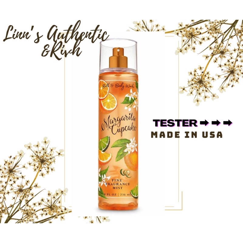 MARGARITA CUPCAKE - Xịt Thơm Toàn Thân Body Mist Bath & Body Works