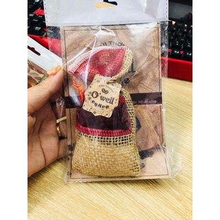 🌟[RẺ QUÁ LUÔN]🌟 Túi thơm hạt cà phê treo xe ôtô O'well 🌟 hạt cafe nguyên chất