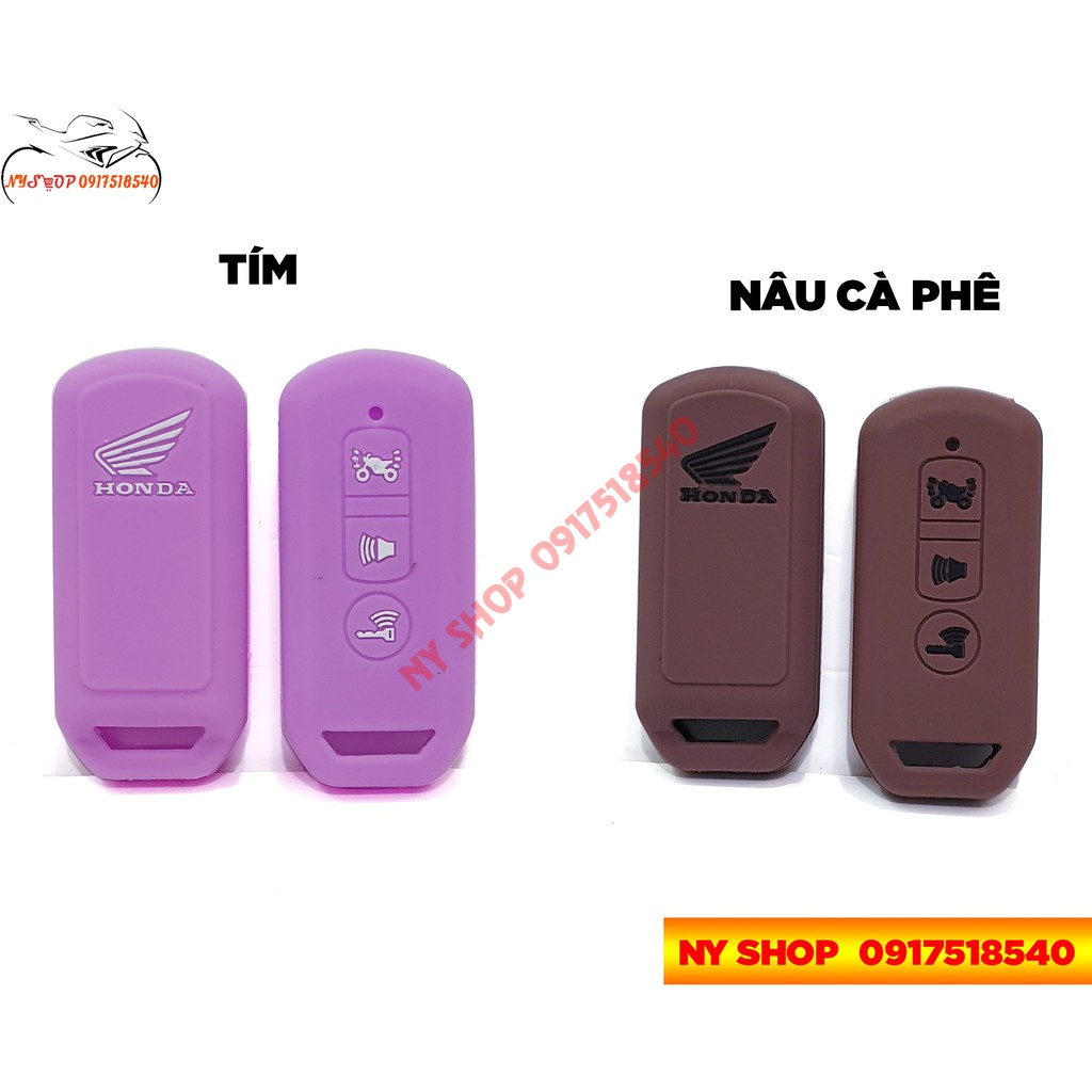 [Mã LIFEAUMAY giảm 10% tối đa 30k đơn 150k] Bọc (Bao) Silicon Cho Chìa Smartkey SH 2016-2020, sh mode,PCX