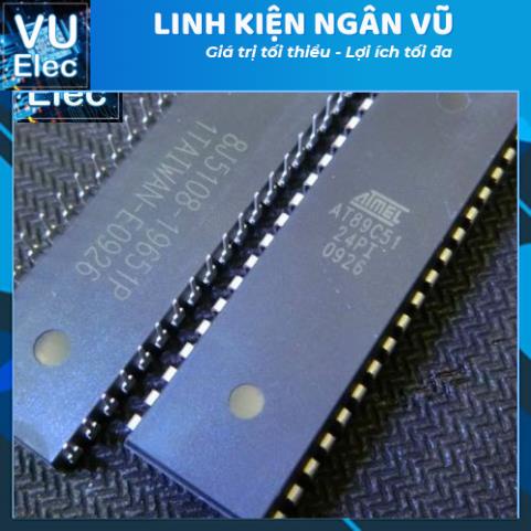 Vi điều khiển AT89C51 chân cắm