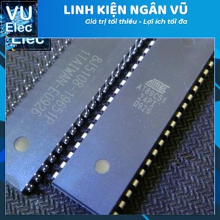  Vi điều khiển  AT89C51 chân cắm
