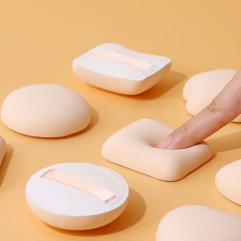 Mút trang điểm PFFEE thiết kế hình tròn mềm mại nhỏ gọn dùng đánh nền