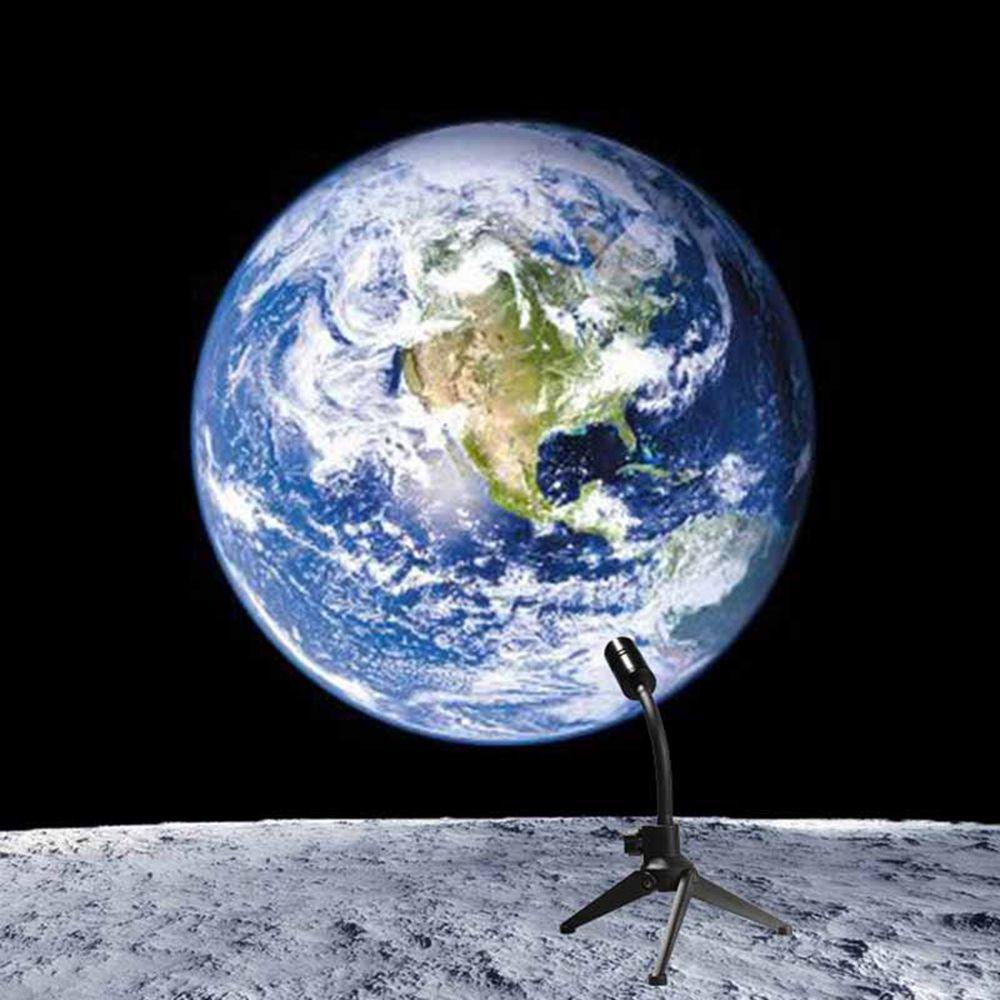 YIYU Đèn LED Chiếu 2 Trong 1 Hình Trái Đất Trang Trí Phòng Ngủ Cho Bé
