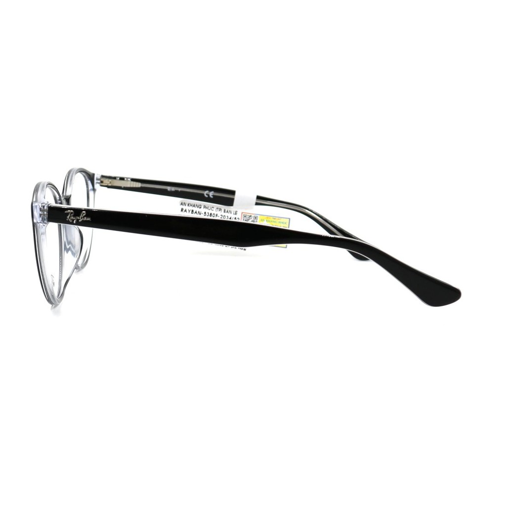 RB5380F-Gọng kính thời trang Rayban chính hãng (52-19-145), thiết kế dễ đeo bảo vệ mắt