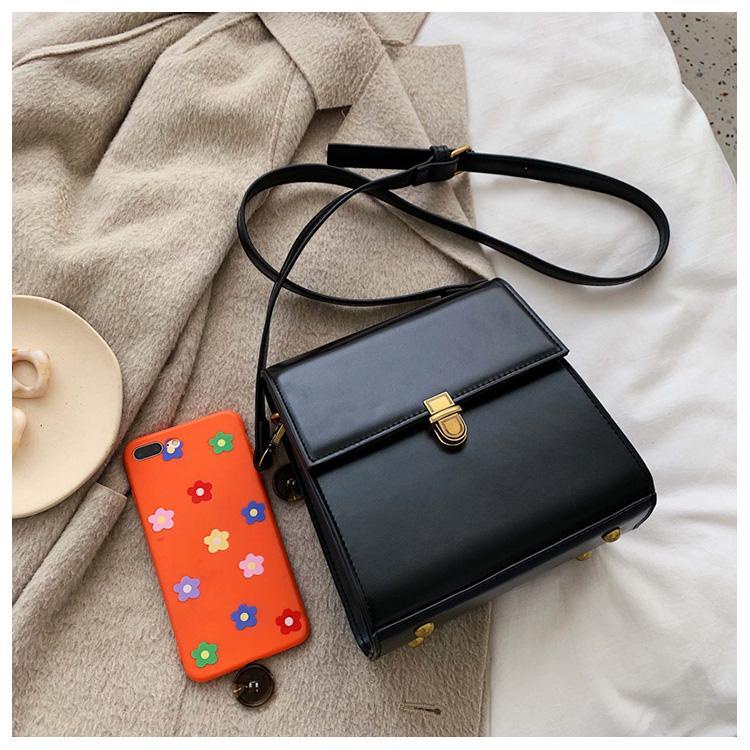 Túi Đeo Chéo Da Pu Phong Cách Retro Thời Trang Cho Nữ