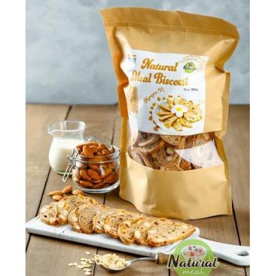 Bánh ăn kiêng Natural Biscotti, bánh ăn kiêng giảm cân Biscotti mix 3 vị - B01 | BigBuy360 - bigbuy360.vn