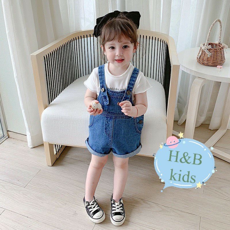 sét yếm quần childser cho bé gái