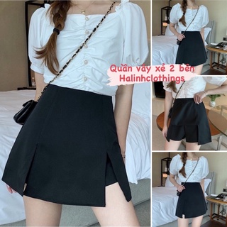 Quần Váy Có Xẻ Trước (CÓ ẢNH THẬT) M308