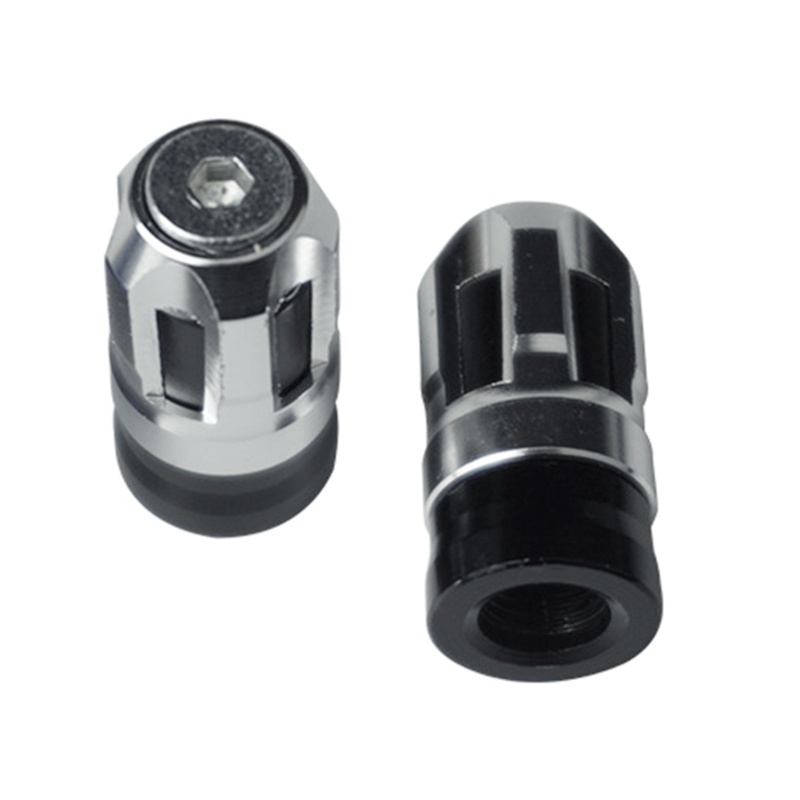 Set 2 Nắp Đậy Van Bánh Xe Hơi/Xe Máy Bằng Hợp Kim Nhôm