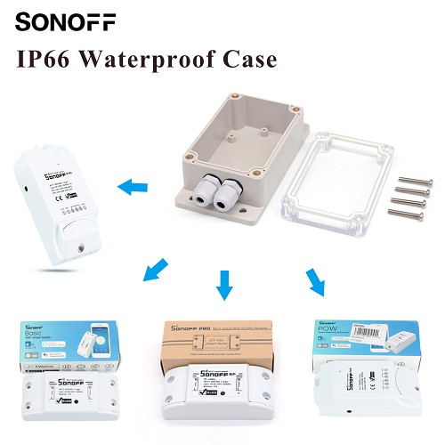 Hộp chống nước bảo vệ công tắc Sonoff