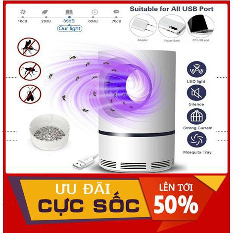 [LOẠI MỚI ]ĐÈN BẮT MUỖI THÔNG MINH HÌNH TRỤ KIÊM ĐÈN NGỦ ,CỔNG USB THÔNG MINH, CÔNG NGHỆ MỚI NHẬT BẢN ,BẢO HÀNH 12 THÁNG