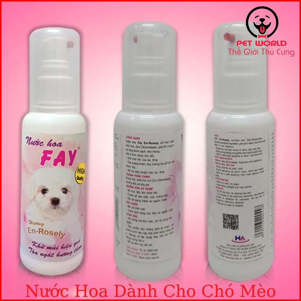 Nước hoa cho chó mèo - Fay 90ml