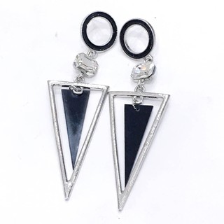 Bông tai hàn quốc tam giác - tatiana - b2785