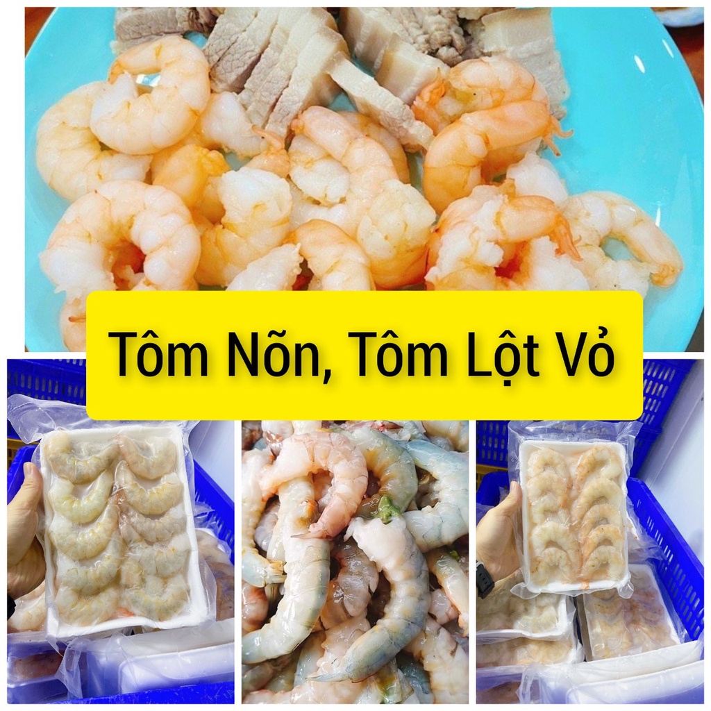 1 Kg Tôm Nõn, Tôm Lọt Vỏ (Hoả Tốc HCM)