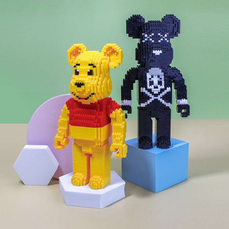 Đồ Chơi Lắp Ráp Hình Chú Gấu Độc Đáo