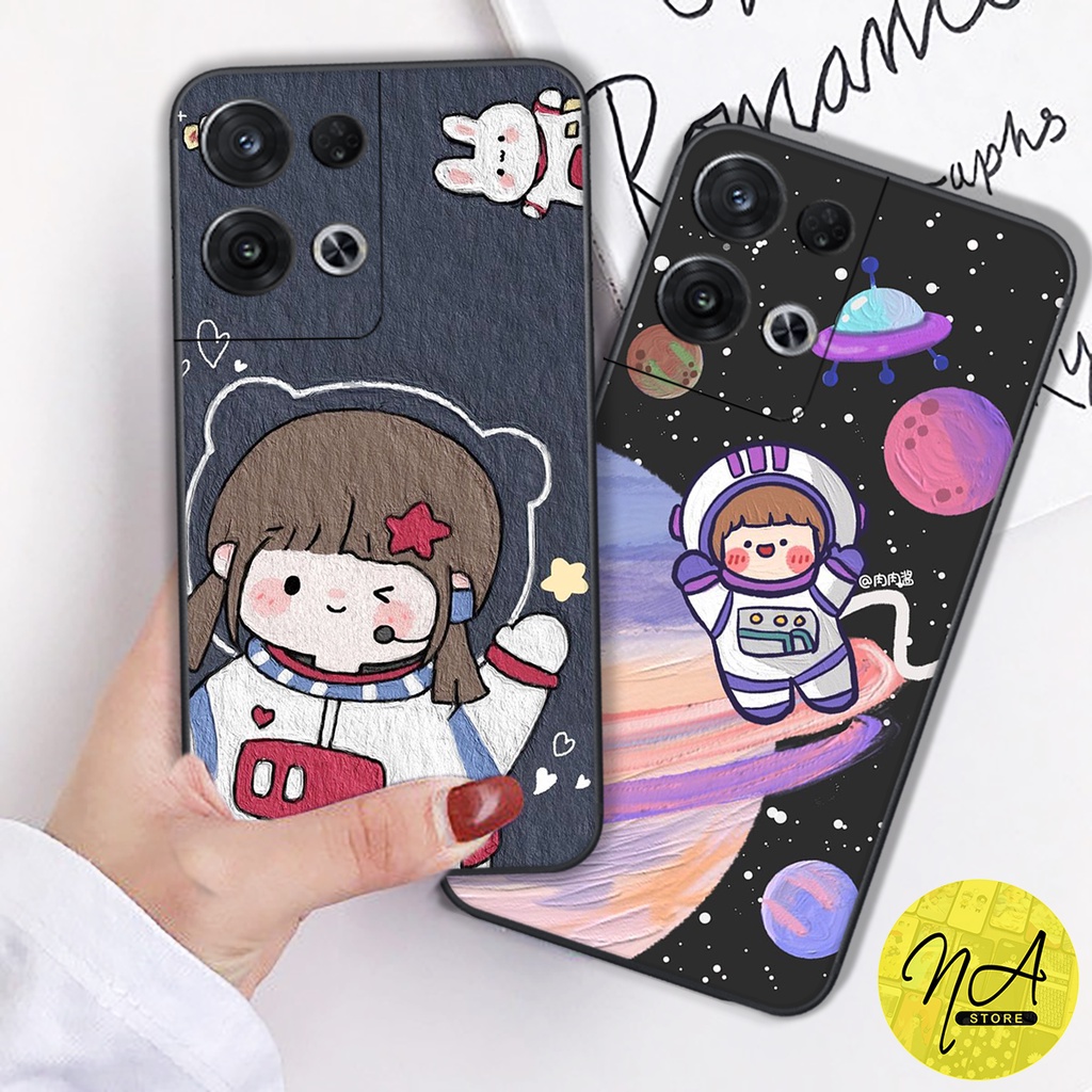 Ốp lưng Oppo Reno 8 4G / Reno 8 5G / Reno 8Z 5G / Reno 8 Pro nhiều mẫu đặc sắc phi hành gia cực đẹp nhỏ gọn