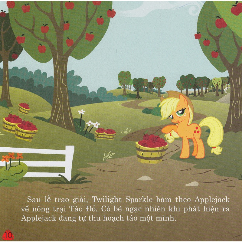 Sách My Little Pony - Mùa Thu Hoạch Táo