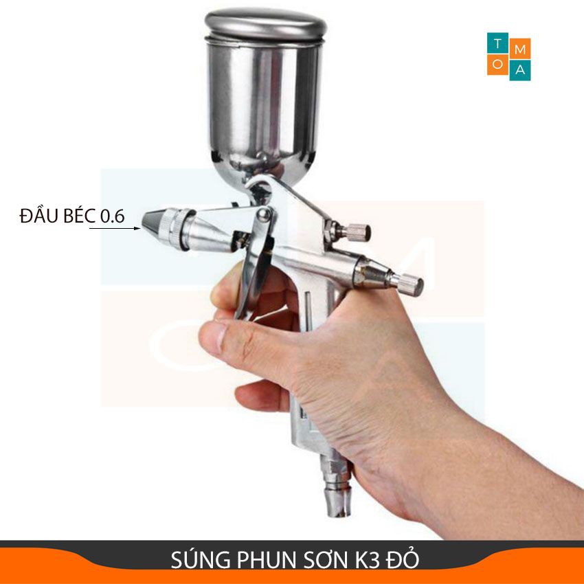 SÚNG PHUN SƠN K3 XANH - SÚNG PHUN SƠN KẺ CHỈ MINI DÙNG ĐỂ PHUN SƠN DẦU KẺ CHỈ NHỮNG CHI TIẾT NHỎ