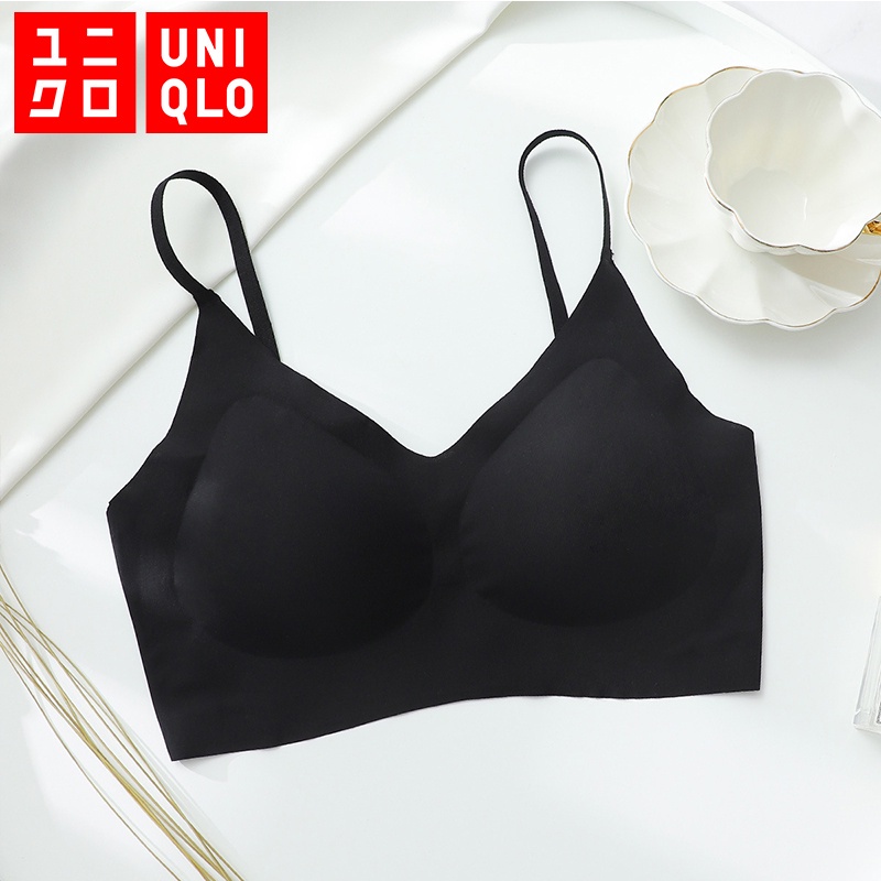 Uniqlo Áo Ngực Không Gọng Siêu Nhẹ Thoáng Khí Nhanh Khô Thời Trang Cho Nữ