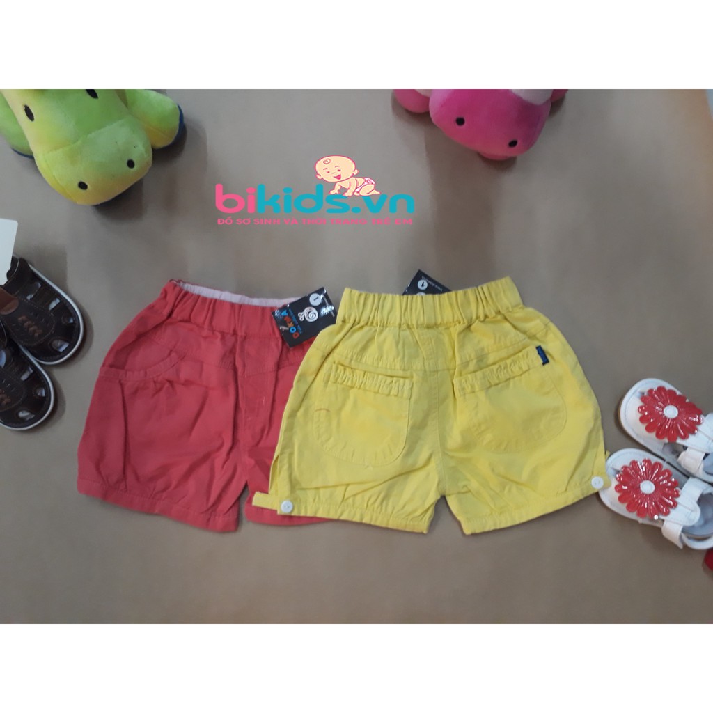 Combo 3 quần short kaki bé gái Dokma 2-6y (MUA 2 TẶNG 1)