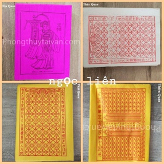 Giấy cúng tào quan , thiên quan , địa quan , phật quan , thuỷ quan