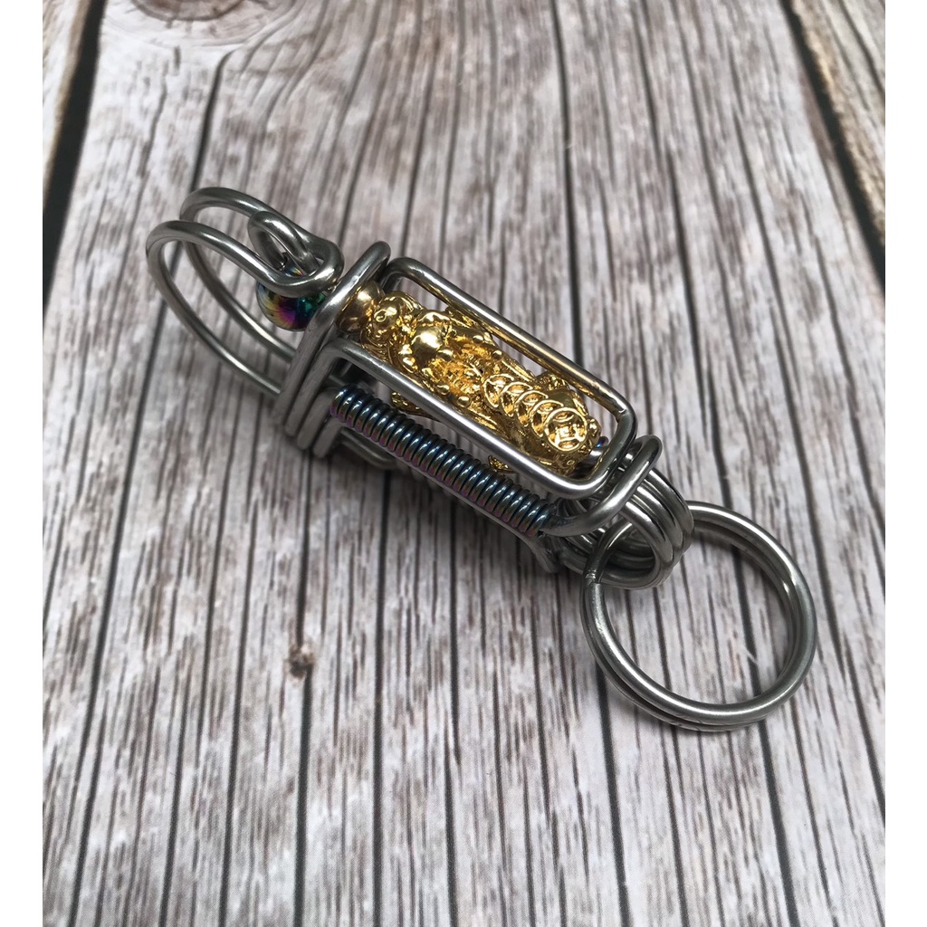 Móc Khóa PHÚC LỘC THỌ, Móc Khóa Inox 304 làm Thủ Công