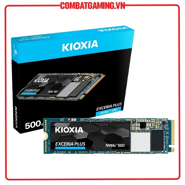 Ổ Cứng SSD Kioxia Exceria Plus M.2 PCIe NVMe 500gb (3400/2500 MB/s)