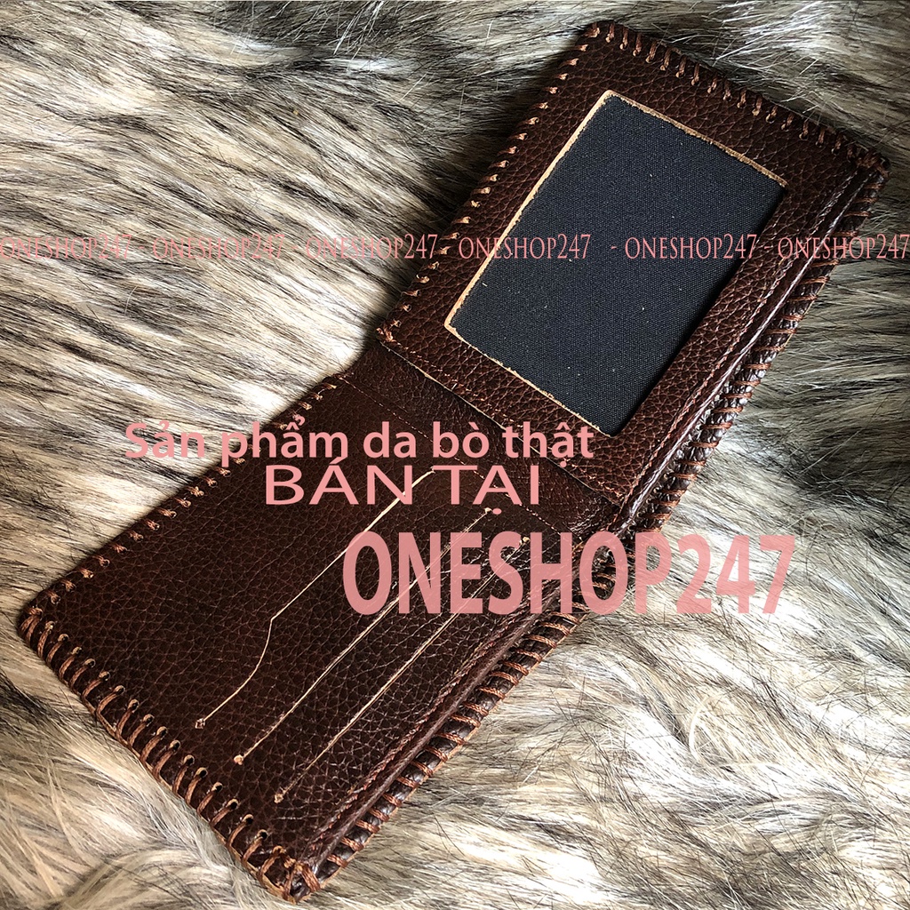 Ví nam A171V, bóp da bò nam thật 100%, chuẩn đẹp