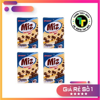 Combo 04 hộp - Bánh quy socola hiệu Miz thơm ngon bổ dưỡng dành cho mọi lứa tuổi loại 54g
