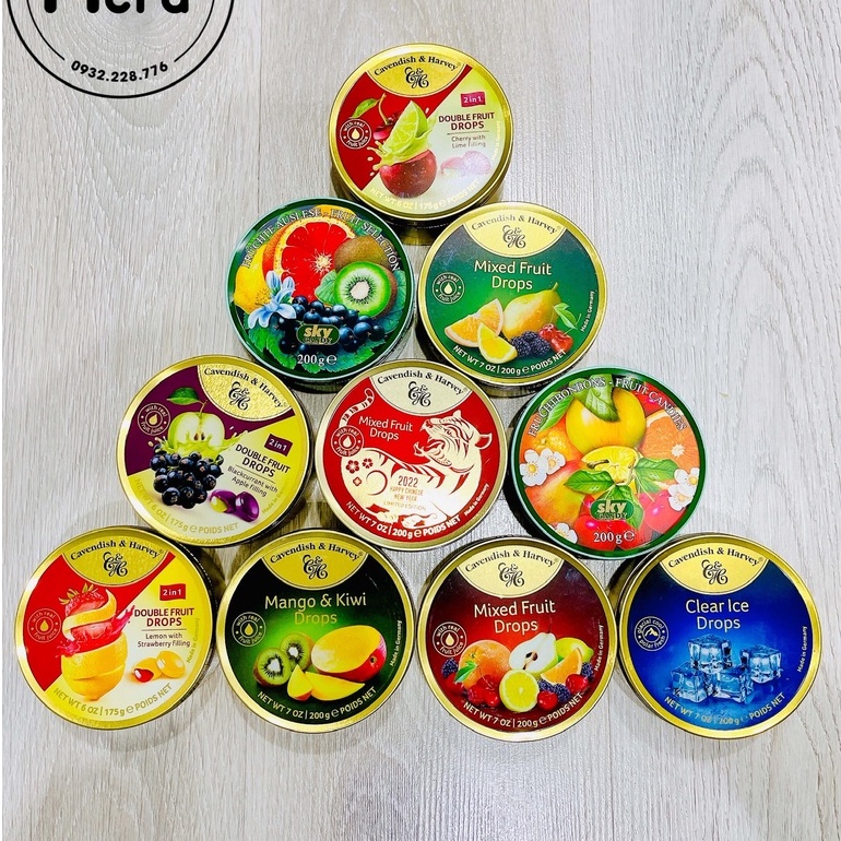 Kẹo trái cây Cavendish & Harvey