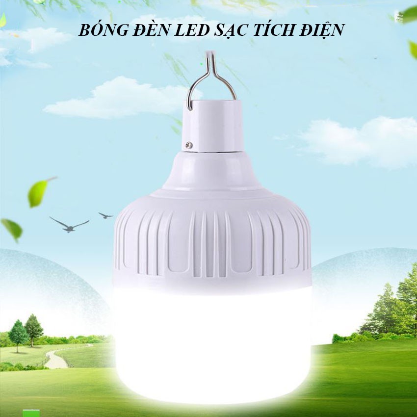 Bóng Đèn Led Siêu Sáng,Bóng Đèn Led Tích Điện Đa Năng Có Móc Treo Tiện Dụng Trong Mọi Trường Hợp
