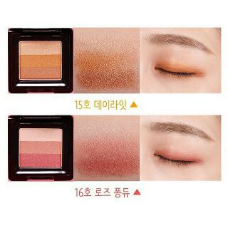 (màu mới)Phấn Mắt #Missha The Style Triple Perfection Shadow