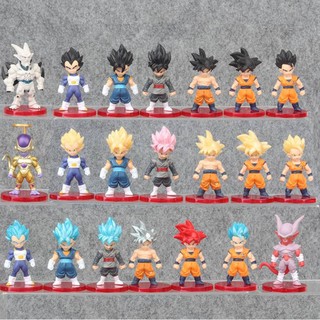 Mô Hình 21 Nhân Vật Chibi Trong Truyện Dragon Ball