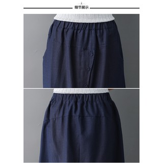 Chân váy basic vải cotton& linen