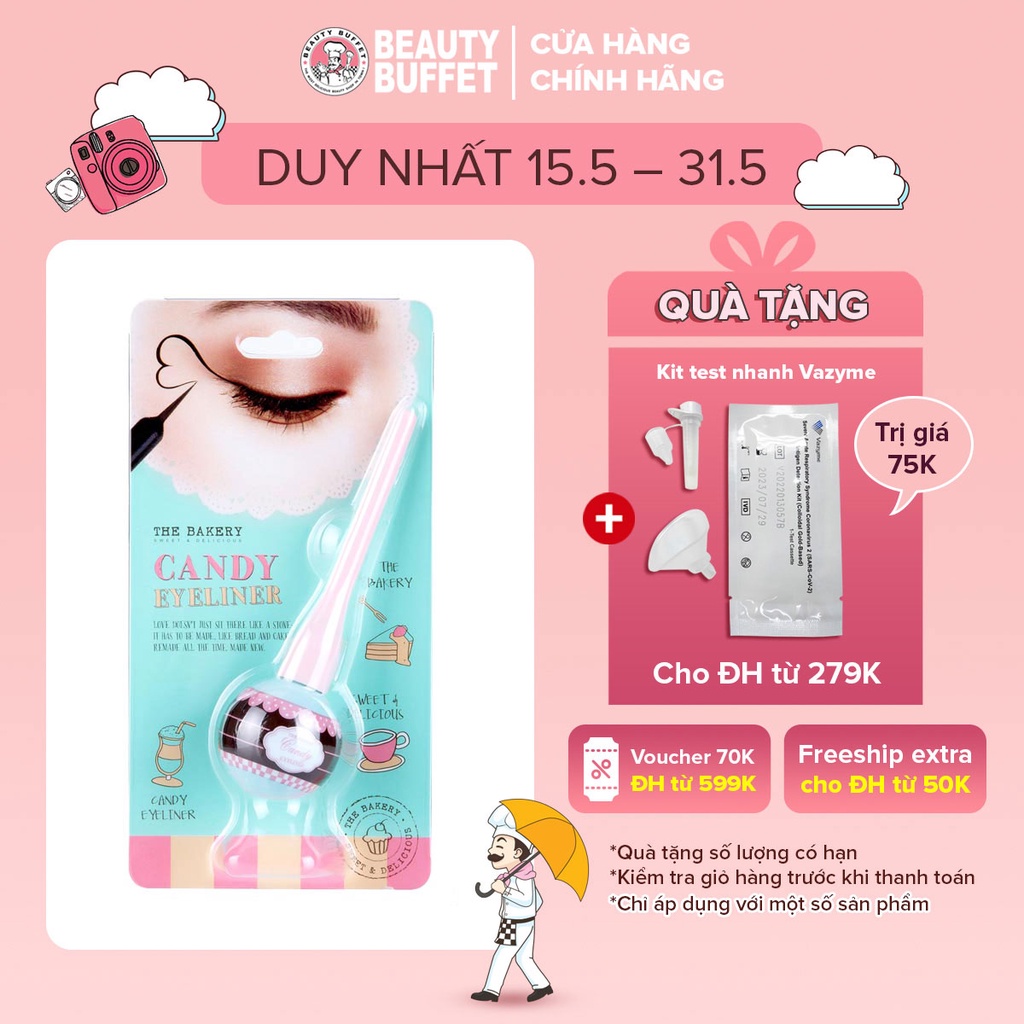 Kẻ mắt nước The Bakery Candy Eyeliner 7g