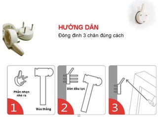 Combo 20 đinh 3 chân siêu chắc chắn