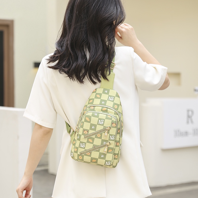 Túi Đeo Chéo Trước Ngực Cỡ Lớn Phong Cách Mới Cho Nữ