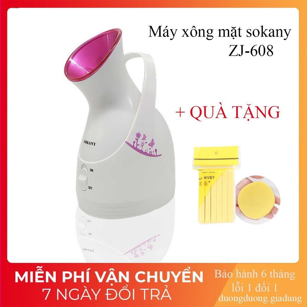 MÁY XÔNG HƠI LÀM ĐẸP DA MẶT TẠI NHÀ SOKANY CHÍNH HÃNG