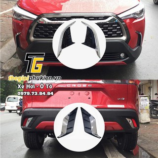 Bộ Ốp đèn gầm mạ Crom Toyota Corolla Cross 2020