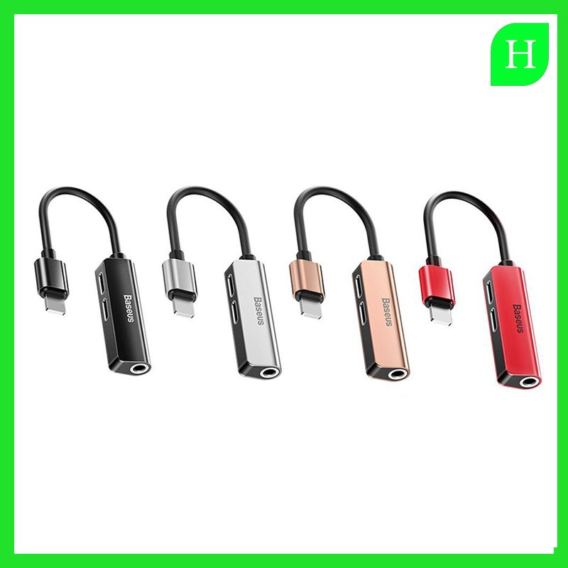 Jack Chuyển 3 in 1 Vừa Sạc Vừa Nghe Baseus L52