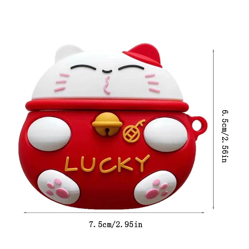 Vỏ Bọc Silicone In Họa Tiết Dành Cho Hộp Sạc Tai Nghe Airpods Pro