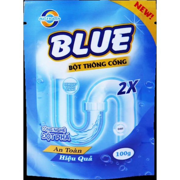 Bột thông cống Blue gói 100g