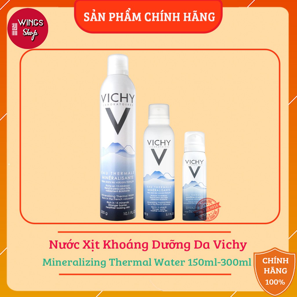 Nước Xịt Khoáng Dưỡng Da Vichy Mineralizing Thermal Water 150ml-300ml | BigBuy360 - bigbuy360.vn