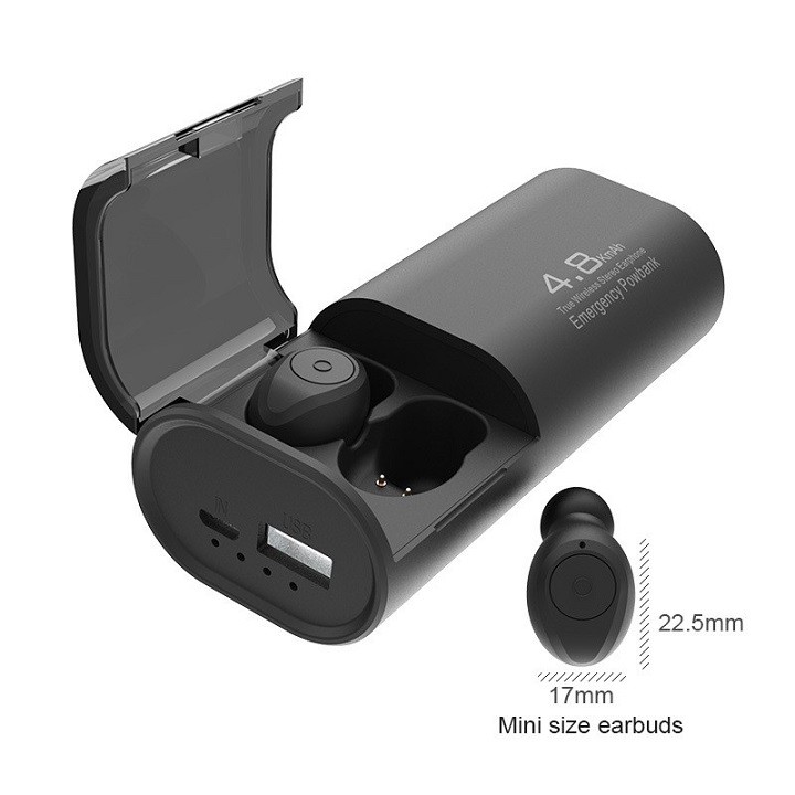 Tai Nghe Bluetooth S11 Công Nghệ 5.0 Chống Nước, Kiêm Sạc Dự Phòng 4800mAh | BigBuy360 - bigbuy360.vn