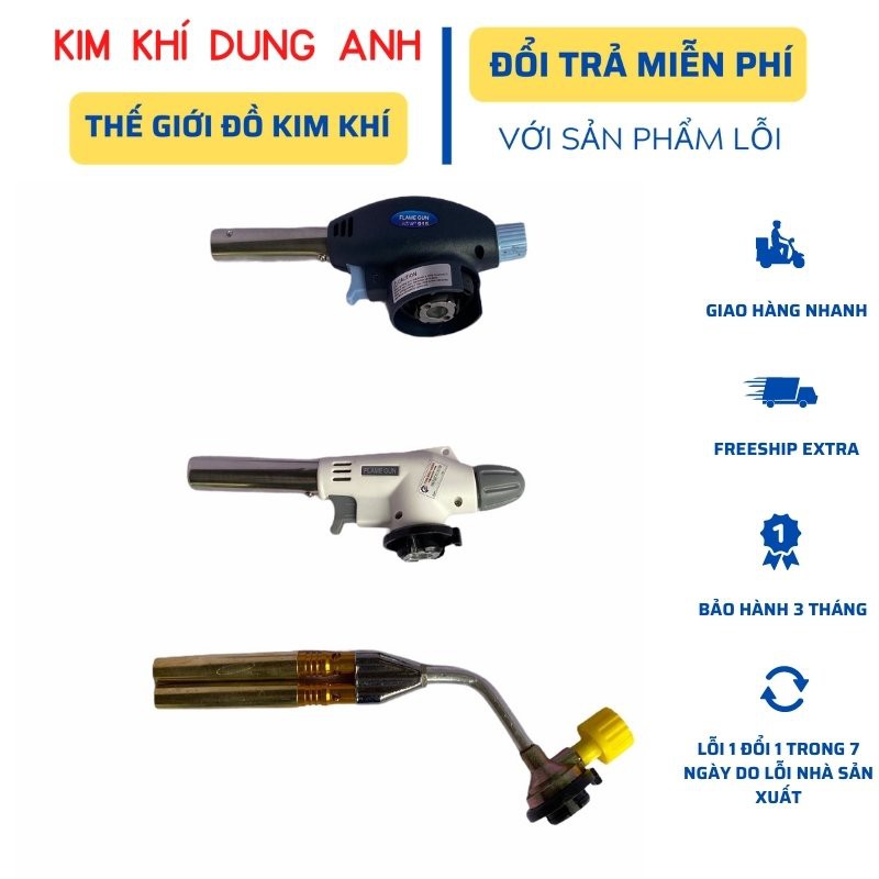 Khò gas mini Kim Khí Dung Anh khò gas cao cấp các loại