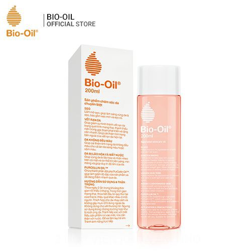 Bio-Oil - Dầu dưỡng giảm rạn da và làm mờ sẹo - 200ml