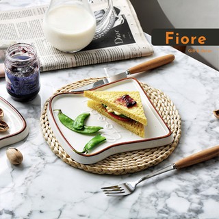 Đĩa sứ đẹp , dĩa sứ dễ thương Fiore