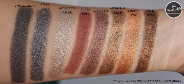Phấn mắt lẻ nam châm Coastal Scents Hot Pot eyeshadow single siêu đẹp