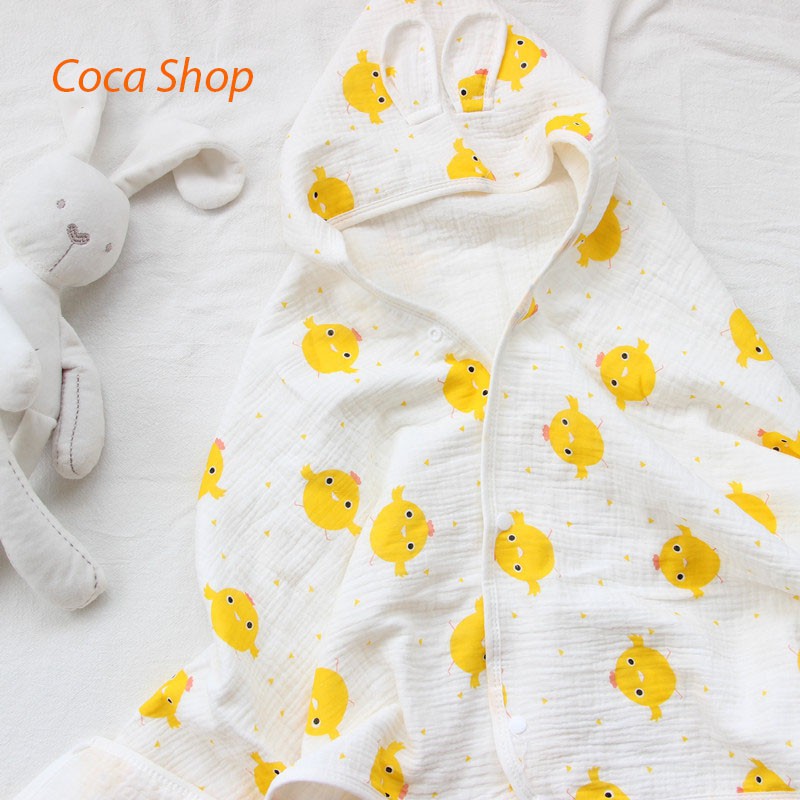 Áo Choàng Xô Dễ Thương Cho Bé Trai , Bé Gái